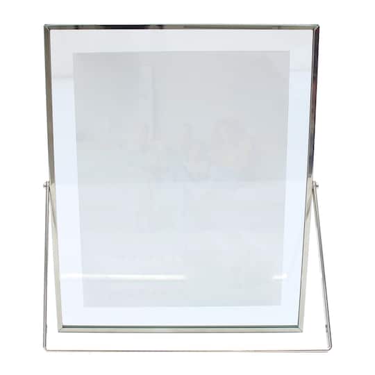 Expressions™ Silver Metal Tabletop Float Frame by Studio Décor®